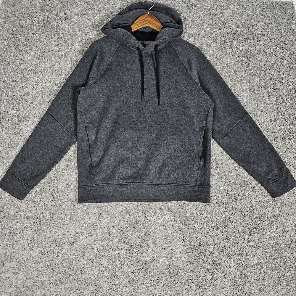 Lululemon City Sweat Thermo Hoodie Men's Small Heathered Coal Pullover M3BC1S